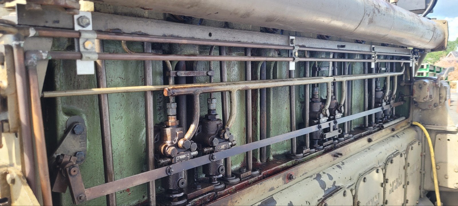 mwm rh 330 s, Ophalen, Dieselmotor