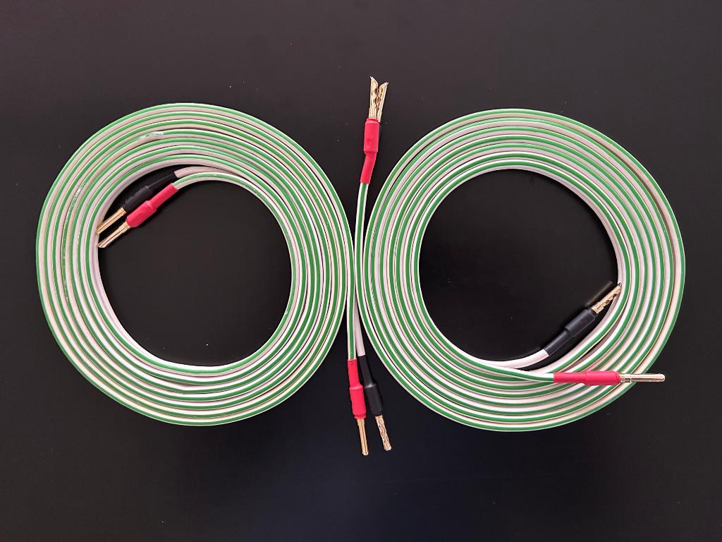 AudioLab Hiflex Speakerkabel, 2x 3,5 mtr - 4 mm BFA stekkers, Audio, Tv en Foto, Ophalen of Verzenden, Zo goed als nieuw, 2 tot 5 meter
