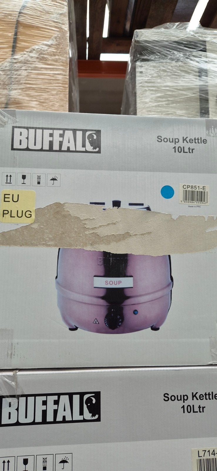 Buffalo Soepketel 10Ltr - Nieuw in doos met EU-stekker, Ophalen of Verzenden