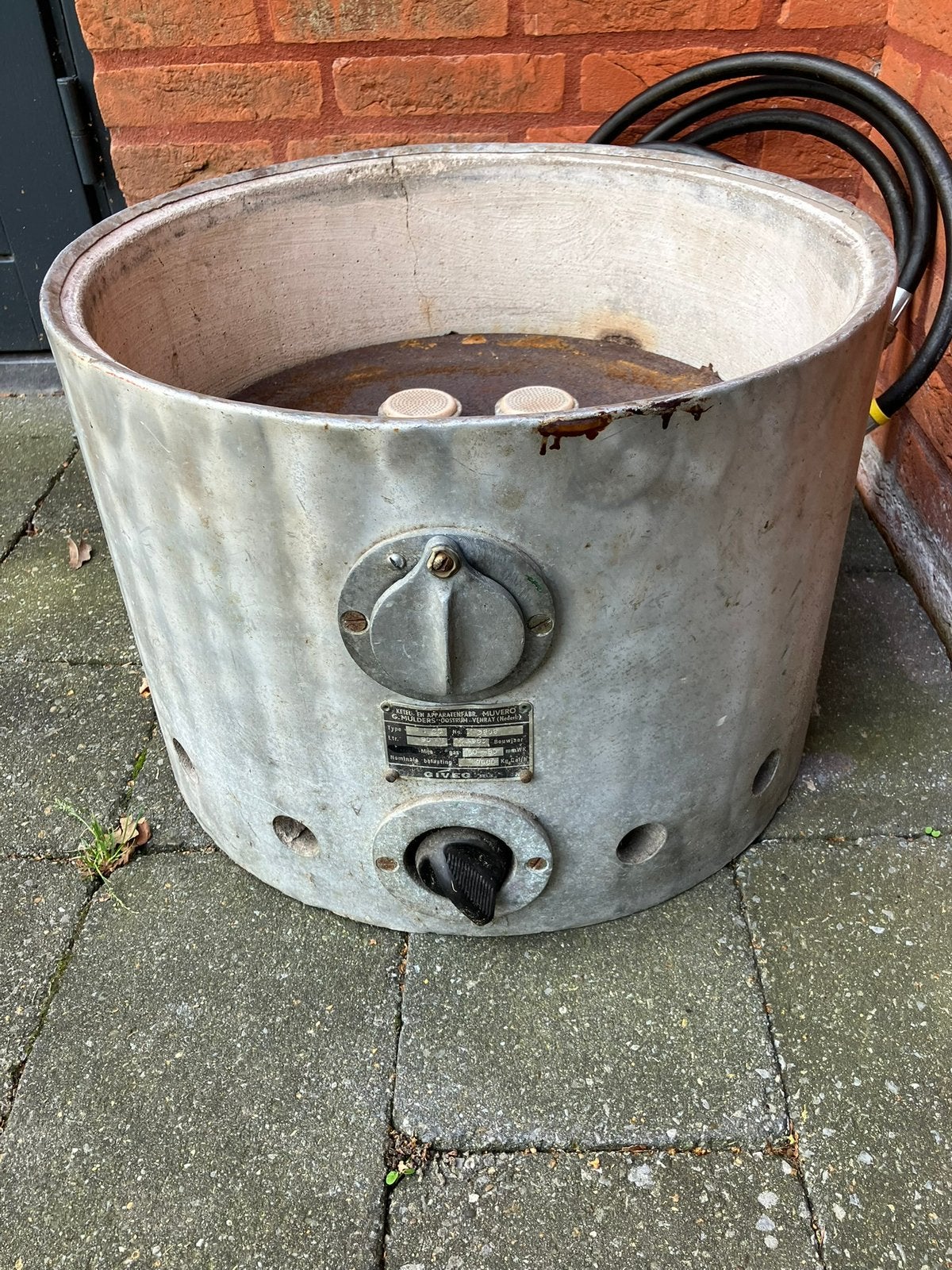Aardgas brander kookpit voor ketel of pan, Ophalen, Gebruikt, 4 kookzones, Gas