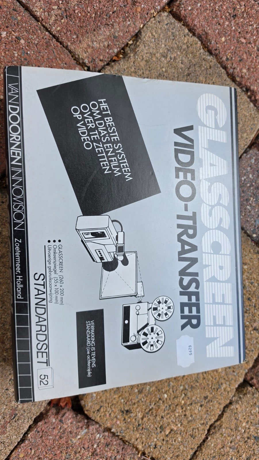 Glasscreen Video-Transfer: Films en Dia's Overzetten, Ophalen, Nieuw, Met scherm