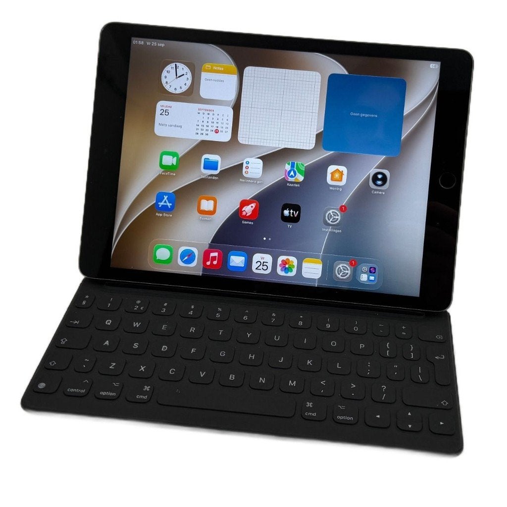 iPad 9e Gen 64GB Wifi + 4G Zwart | In Case | Met garantie, Computers en Software, 10 inch, Apple iPad, Dordrecht@usedproducts.nl