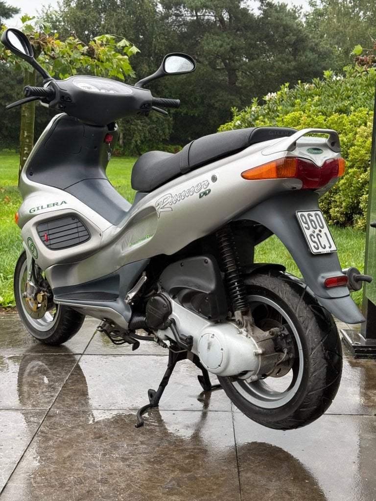 ⭐️Gilera runner 50cc dd 2 takt zilvergrijs Brom 11434 Km⭐️, Niet ingevuld, Niet ingevuld, Niet ingevuld