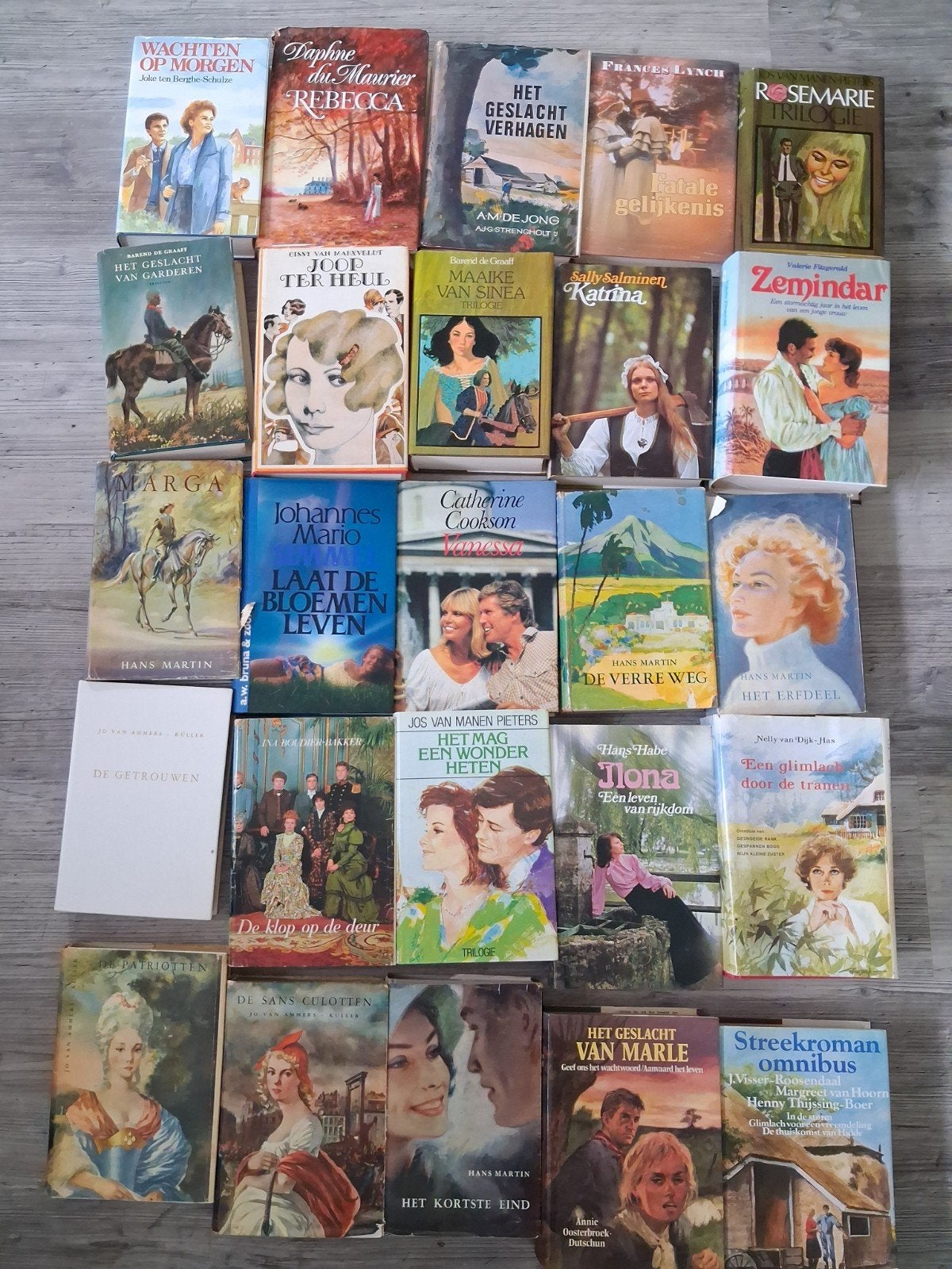 25 romans- streekromans diverse auteurs, Boeken, Ophalen of Verzenden, Gelezen