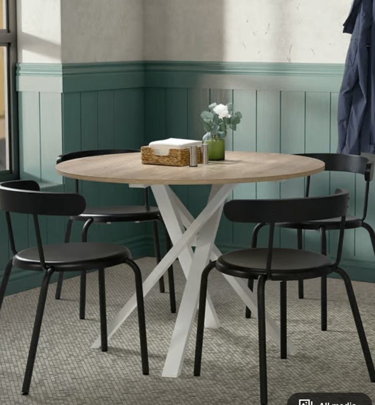 Mariedamm - Ikea tafel, Huis en Inrichting, Ophalen, Rond, Zo goed als nieuw, Vier personen