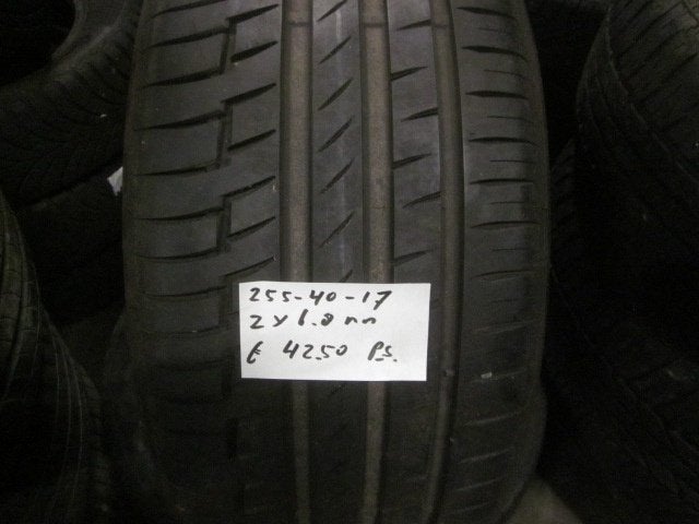 255 40 17 Continental PremiumContact 6 zomerbanden, Gebruikt, 255 mm, 17 inch, Ophalen of Verzenden