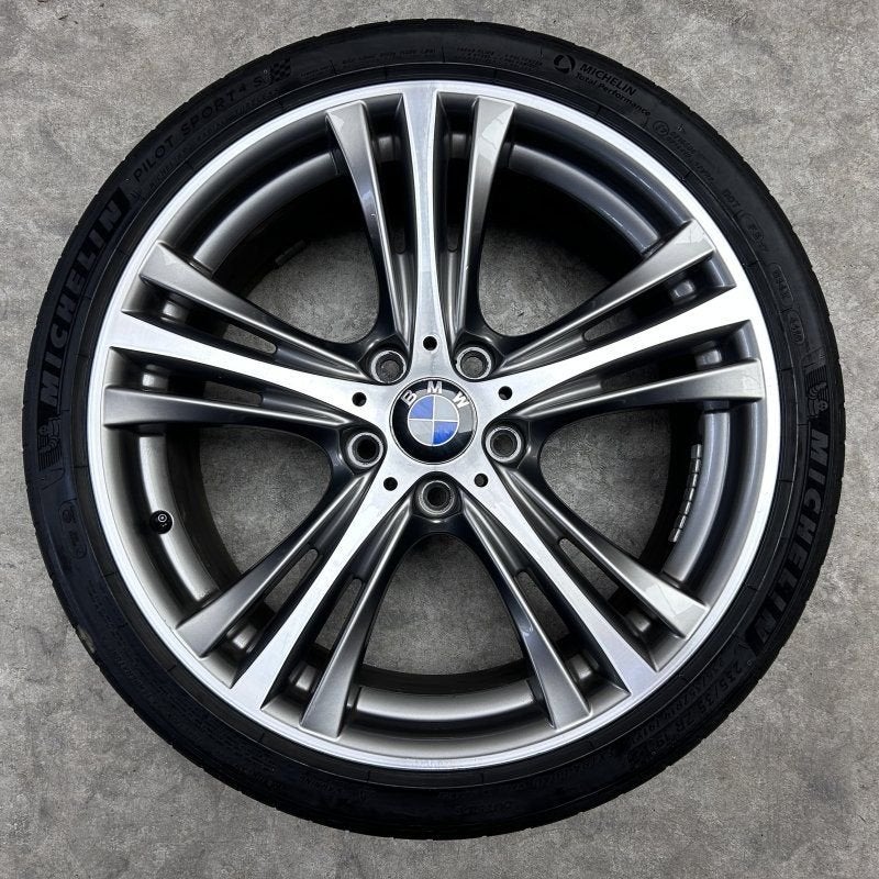 19 inch originele velgen + zomerbanden BMW 3 serie E90, 19 inch, Gebruikt, -, -