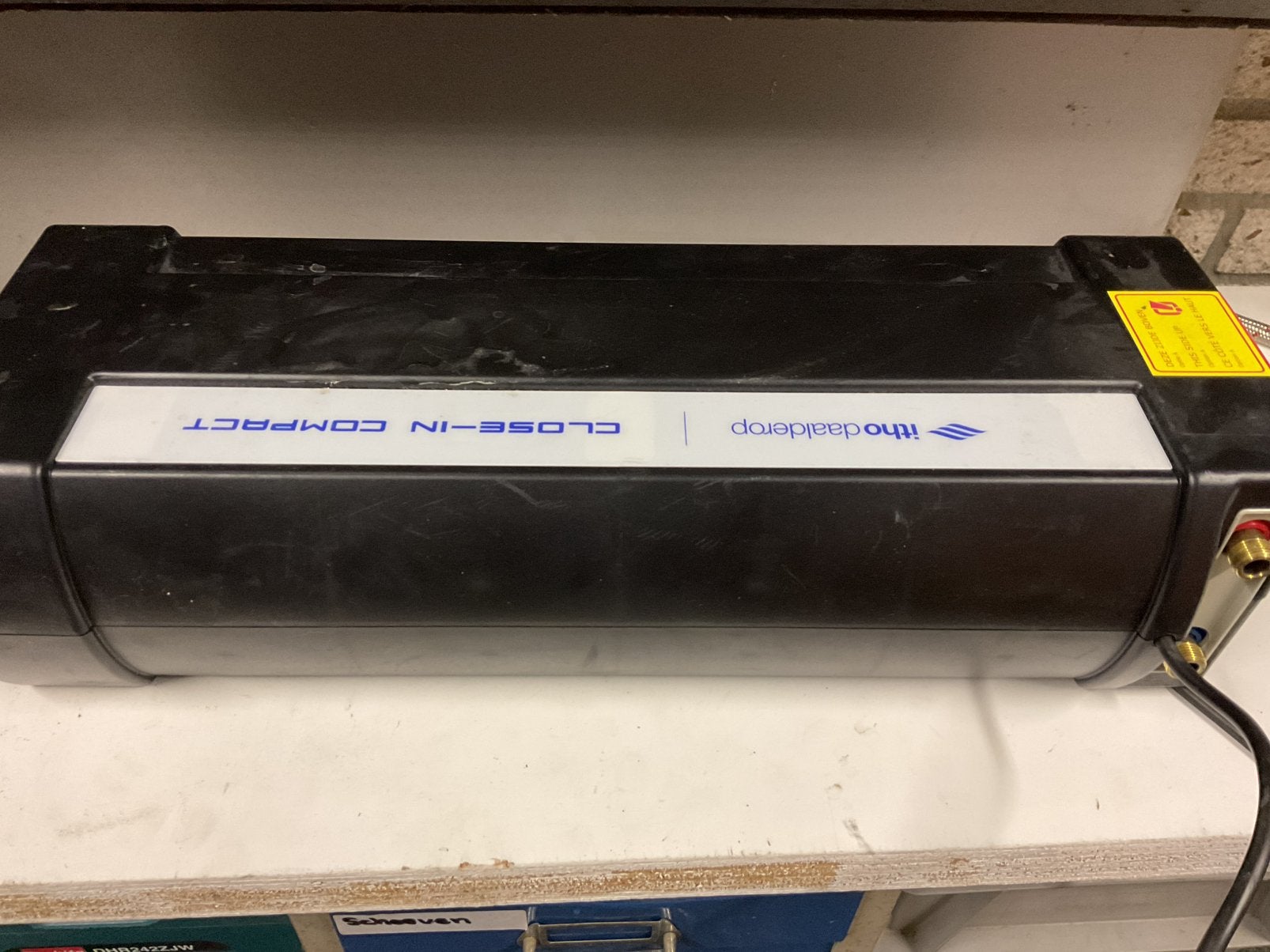 Daalderop plinten boiler, Minder dan 20 liter, Ophalen of Verzenden, Zo goed als nieuw, Boiler
