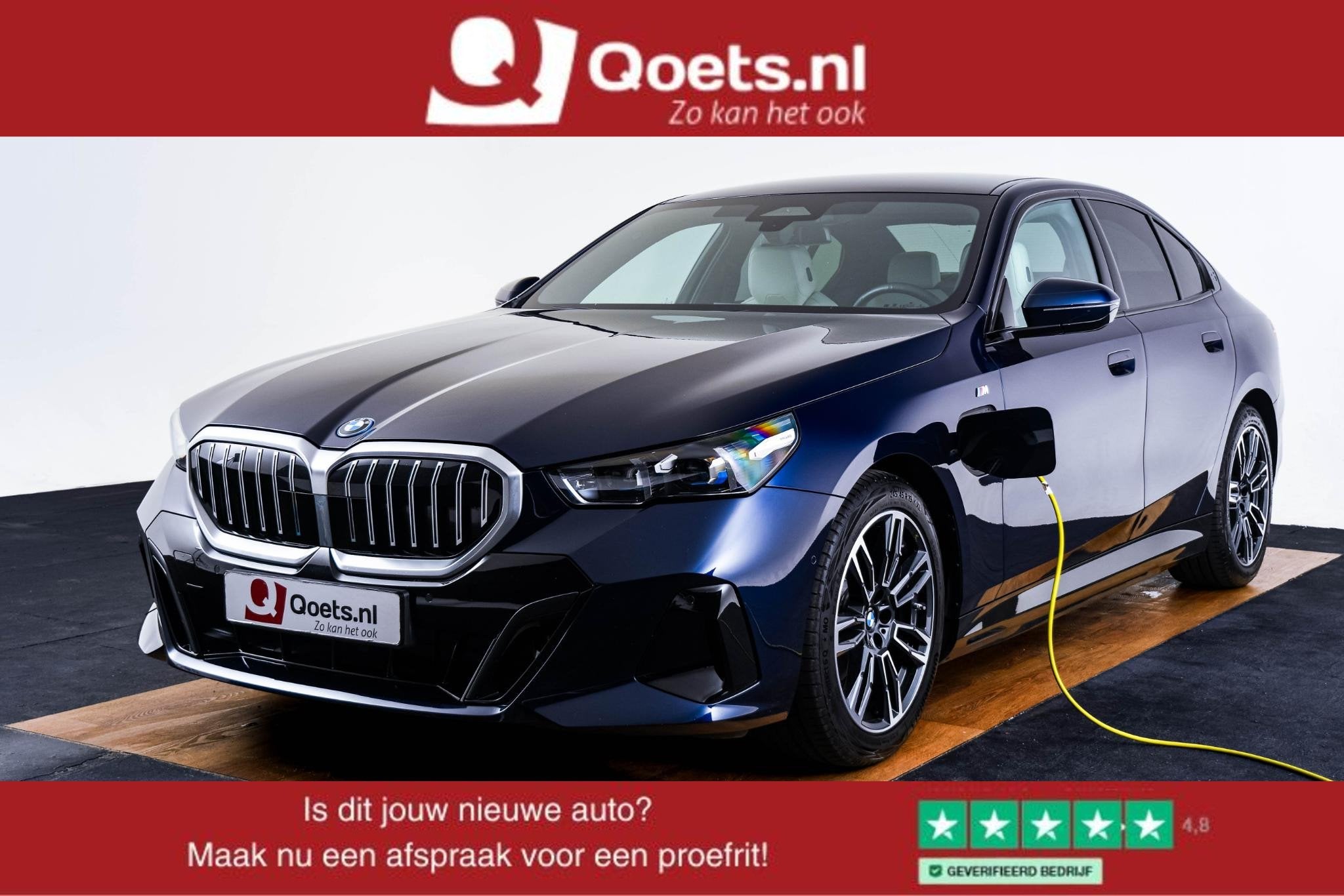 BMW 5-serie 530e M-sport - Trekhaak - Harman Kardon - Drivin, Automaat, 1998 cc, Achterwielaandrijving, Gebruikt