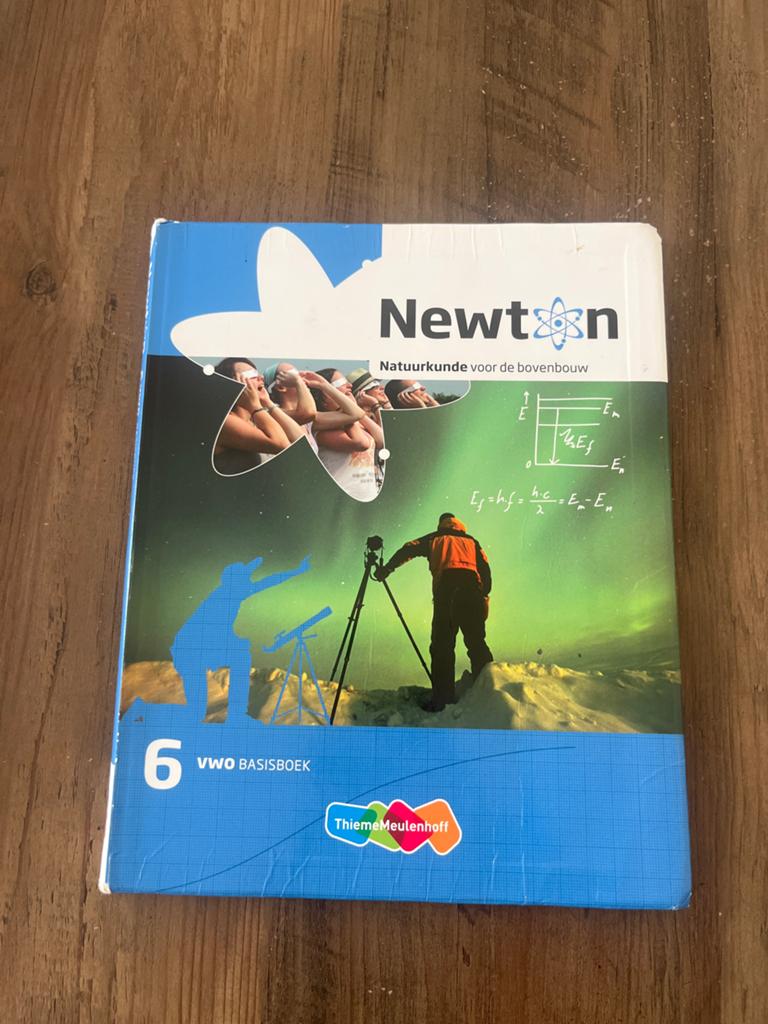 Newton Natuurkunde voor de bovenbouw 6 vwo Basisboek, Ophalen of Verzenden, Beta, Gelezen, WO
