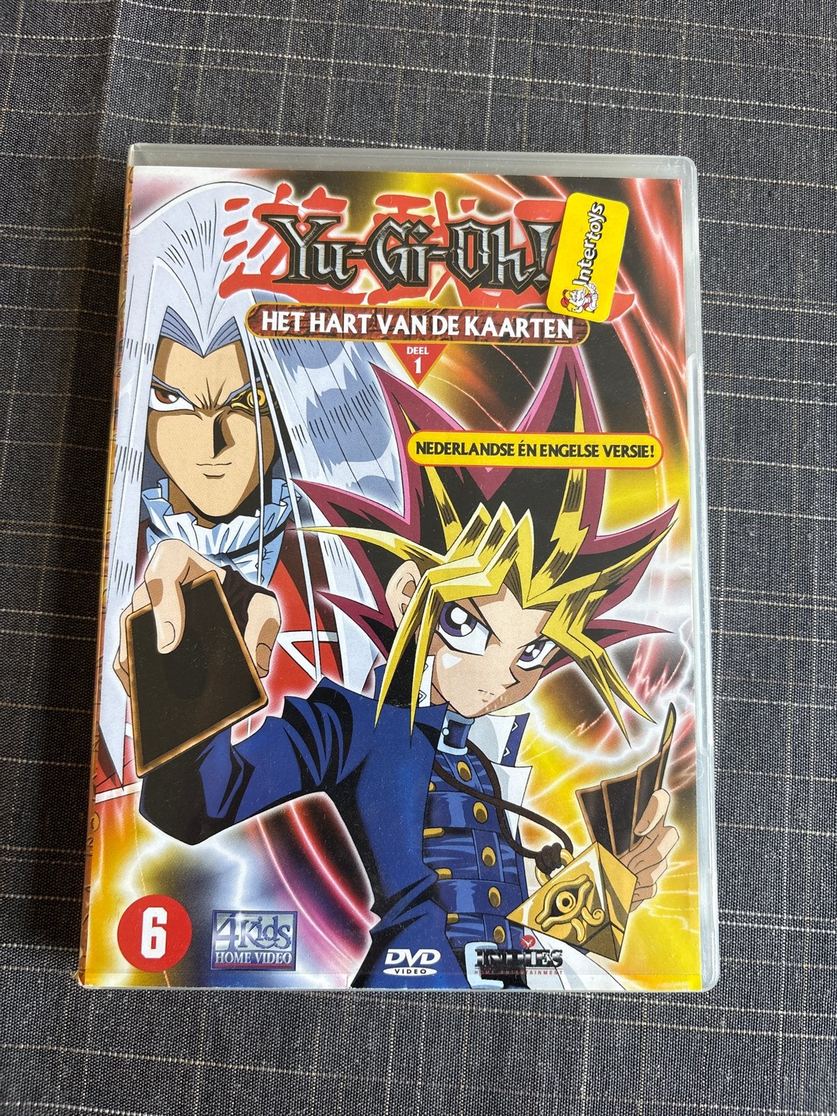 Yu-Gi-Oh! Het Hart van de Kaarten - Deel 1 DVD, Cd's en Dvd's, Gebruikt, Serie, Anime (Japans), Nederlands