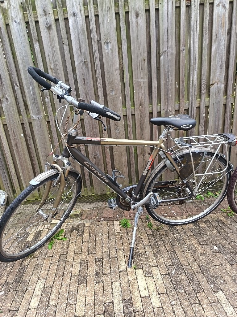 Jongens fiets, Terugtraprem, Gebruikt, Gazelle, Ophalen