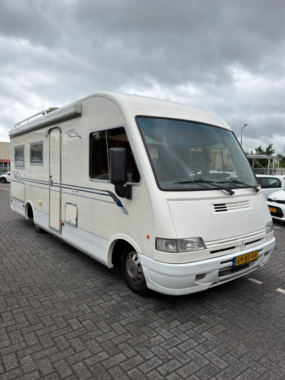 Mirage Giubileo Integraal camper - Mercedes-Benz, Caravans en Kamperen, Campers, Integraal, Standaard zit, Ringverwarming, Buitenlamp
