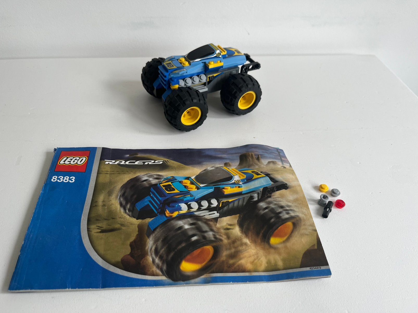 LEGO Racers 8383 Nitro Terminator (Compleet), Lego, Ophalen of Verzenden, Zo goed als nieuw, Racers