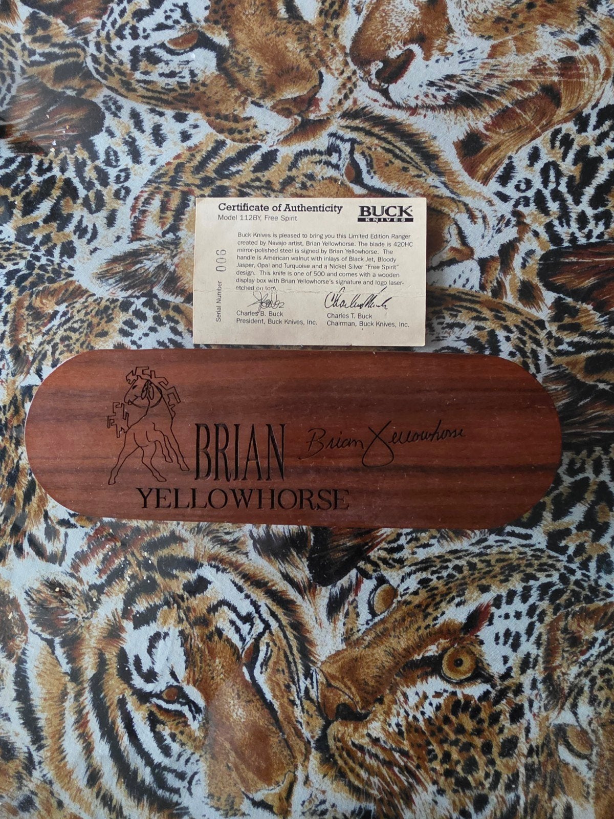 Buck Knives Limited Edition Ranger Brian Yellowhorse, Ophalen of Verzenden, Zo goed als nieuw