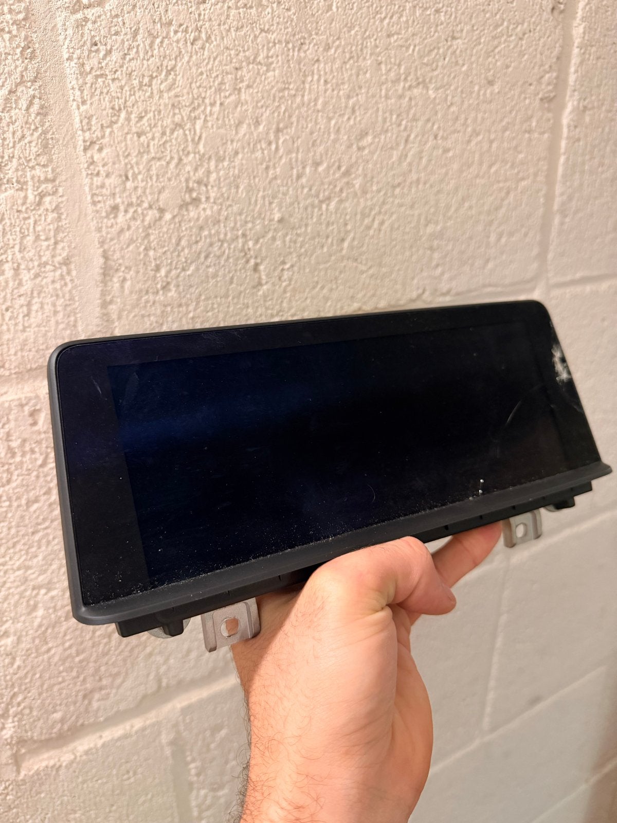 BMW L7 CID High Infotainment Scherm (Gebruikt MET BARST), Ophalen, Gebruikt, BMW