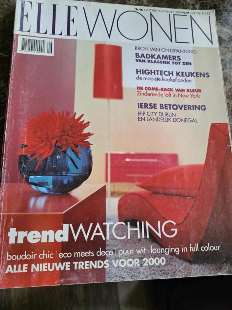 ELLE WONEN Magazine Nr. 46 Oktober/November 1999, Boeken, Tijdschriften en Kranten, Ophalen of Verzenden, Gelezen, Overige typen