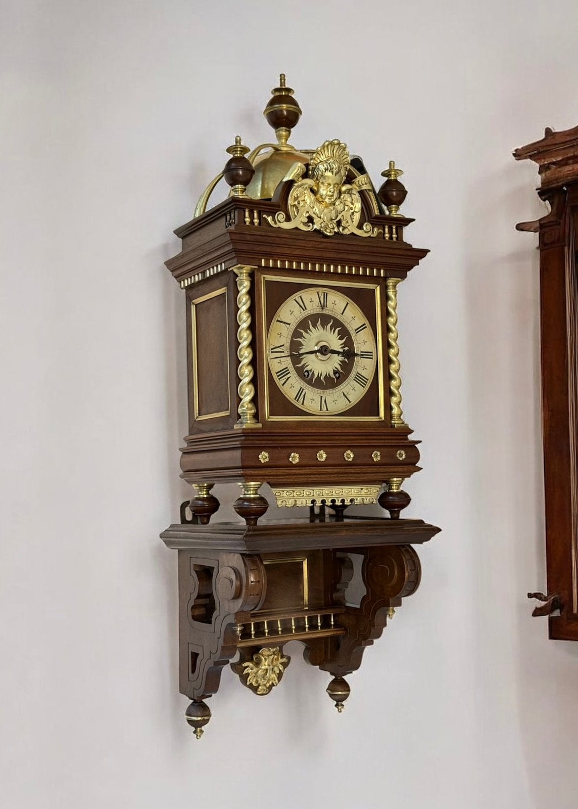Staande klok, Bronze Pendule, Wandklok & Boulle uurwerken, Antiek en Kunst, Ophalen