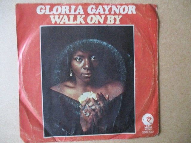 s2339 gloria gaynor - walk on by, Cd's en Dvd's, Ophalen, Gebruikt, 7 inch, Overige genres