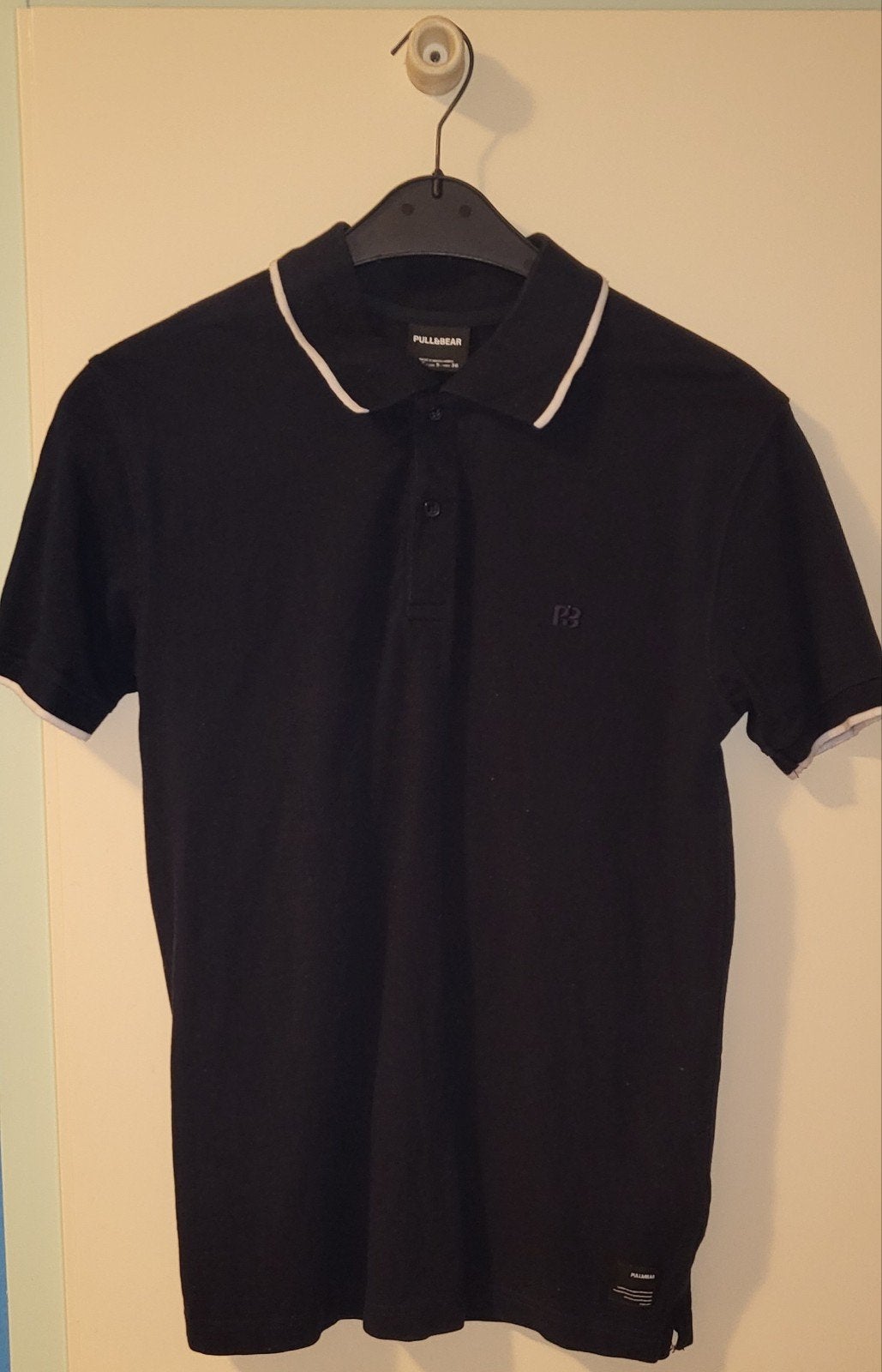 Polo Heren Blauw, Nieuw, Pull&Bear, Maat 46 (S) of kleiner, Verzenden