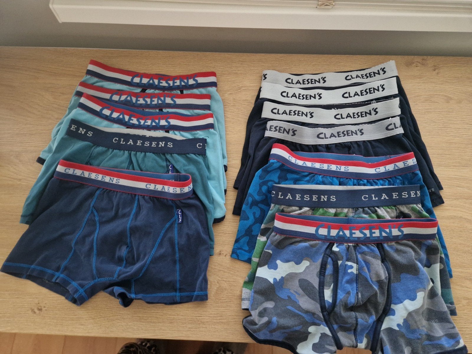 Boxershort claesens 12 stuks maat 10 jaar, Kinderen en Baby's, Kinderkleding | Maat 128, Claesens, Nacht- of Onderkleding, Gebruikt