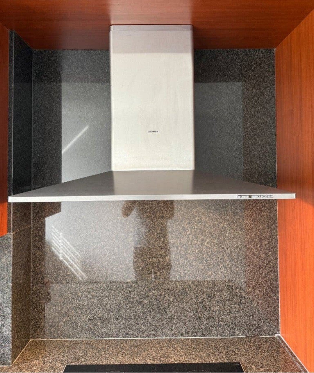 Hele mooie Siemens afzuigkap 90 cm, Witgoed en Apparatuur, Ophalen, Gebruikt, Wandschouwkap, Vrijstaand
