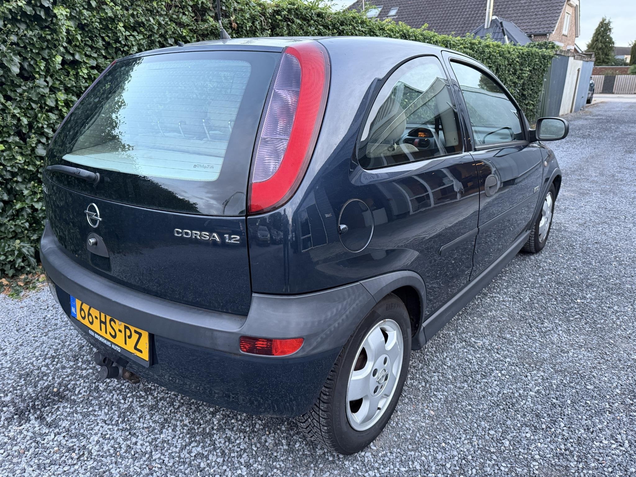 Opel Corsa 1.2-16V Elegance Automaat | Airco | Elekt. Ramen, Auto's, Gebruikt, Blauw, Origineel Nederlands, Bedrijf