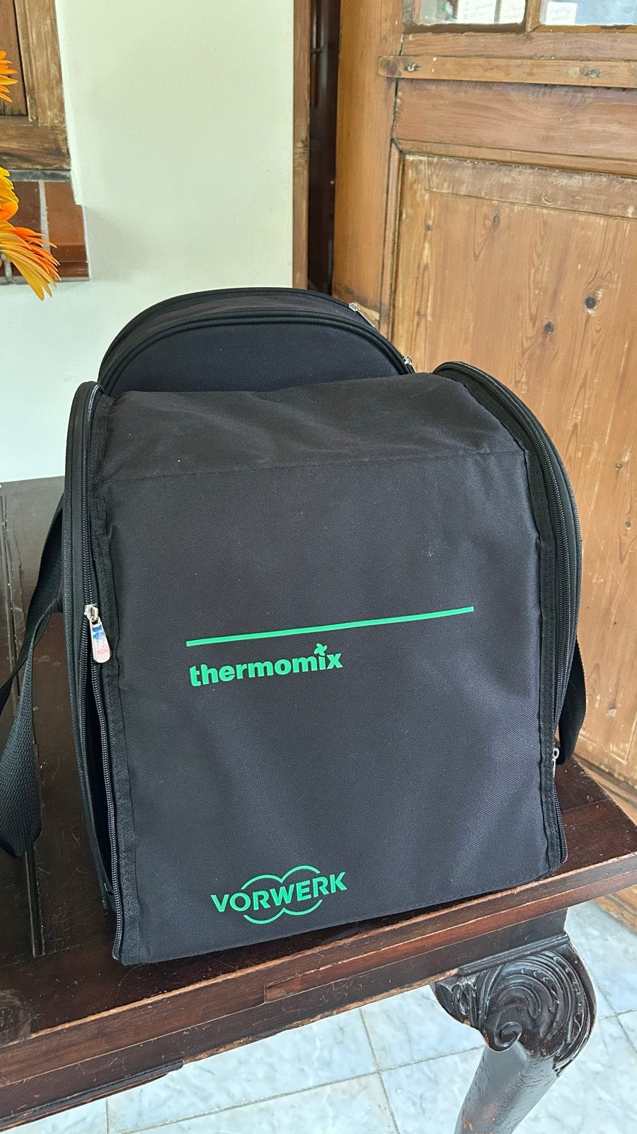 Stevige Thermomix TM6 transporttas - Zwart met logo, Ophalen of Verzenden, Zo goed als nieuw