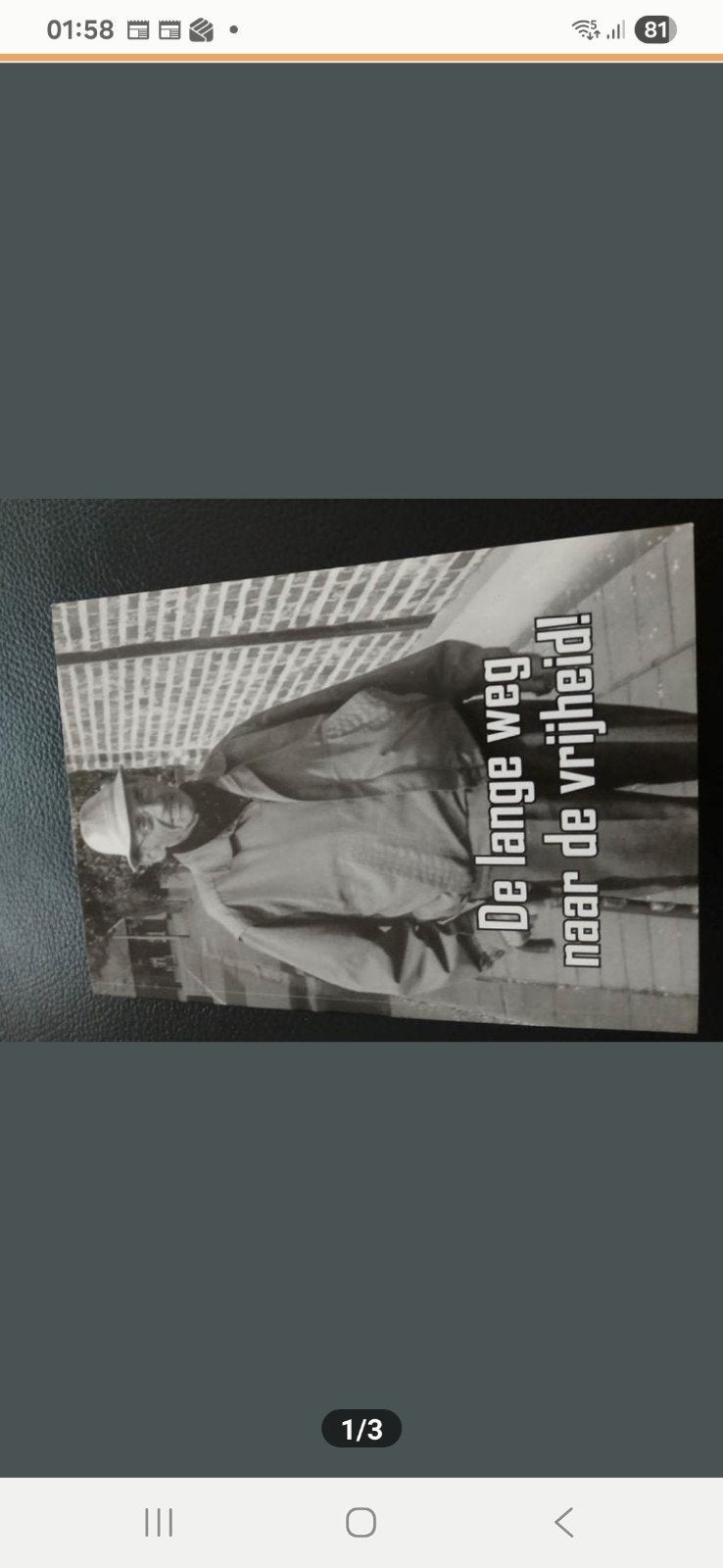 De lange weg naar de vrijheid!, Boeken, Ophalen of Verzenden, Zo goed als nieuw