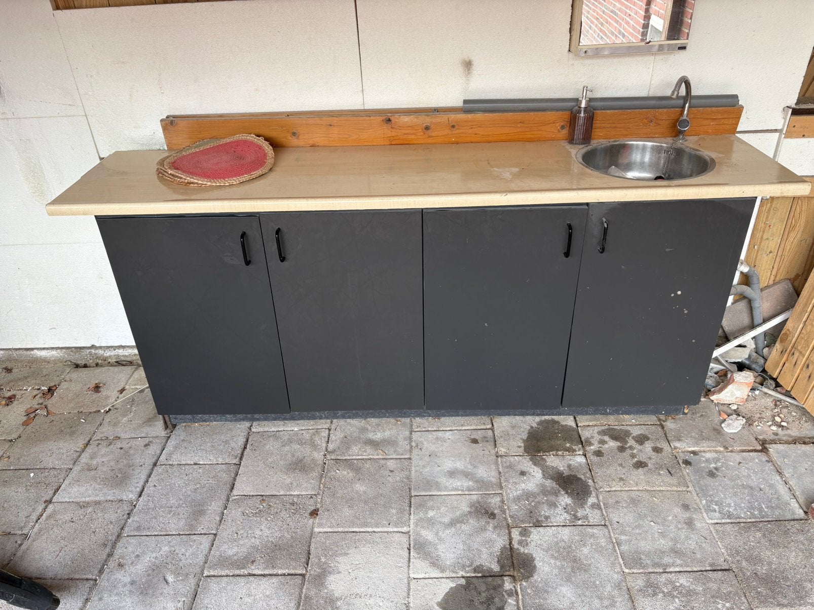Keuken blok, Ophalen, Gebruikt, 25 tot 50 cm, Minder dan 100 cm