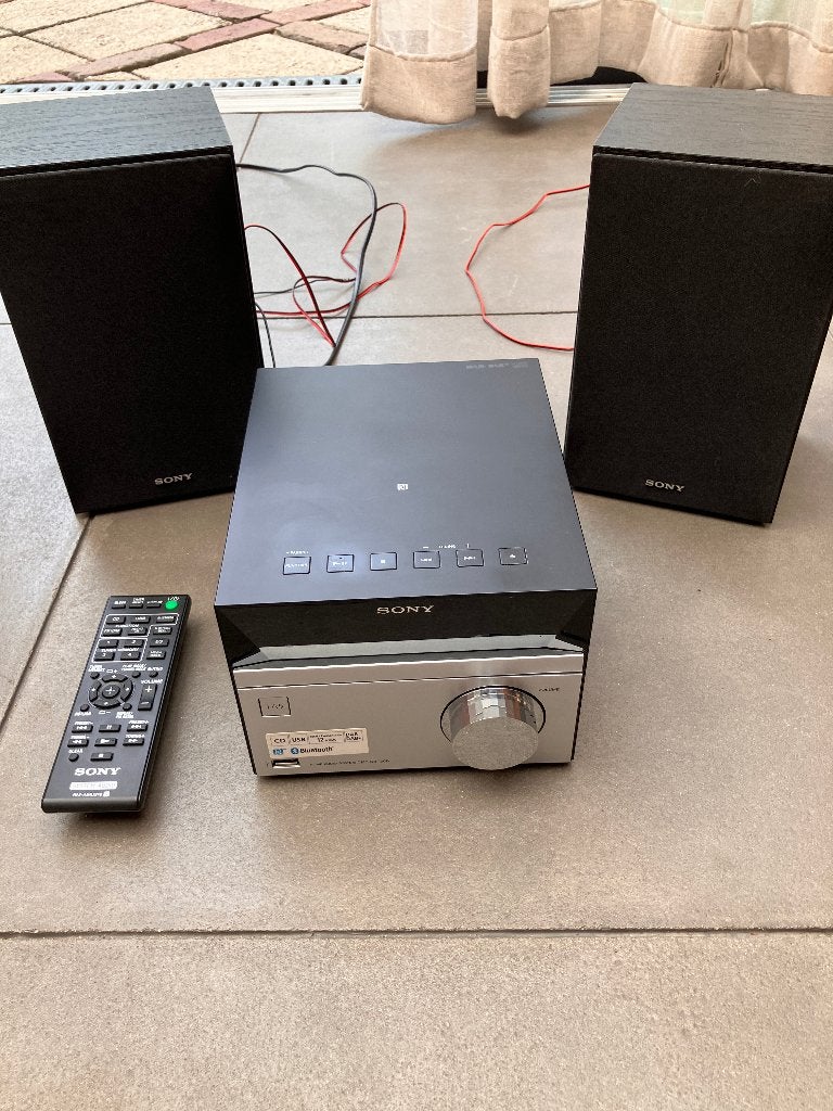 SONY Mini audio set, Ophalen, Zo goed als nieuw, Tuner of Radio, Sony
