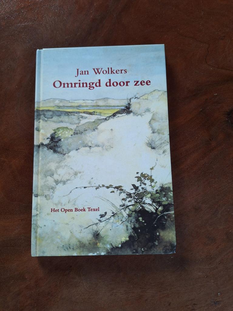 Gesigneerd boek Jan Wolkers - Omringd door zee (2000), Ophalen of Verzenden
