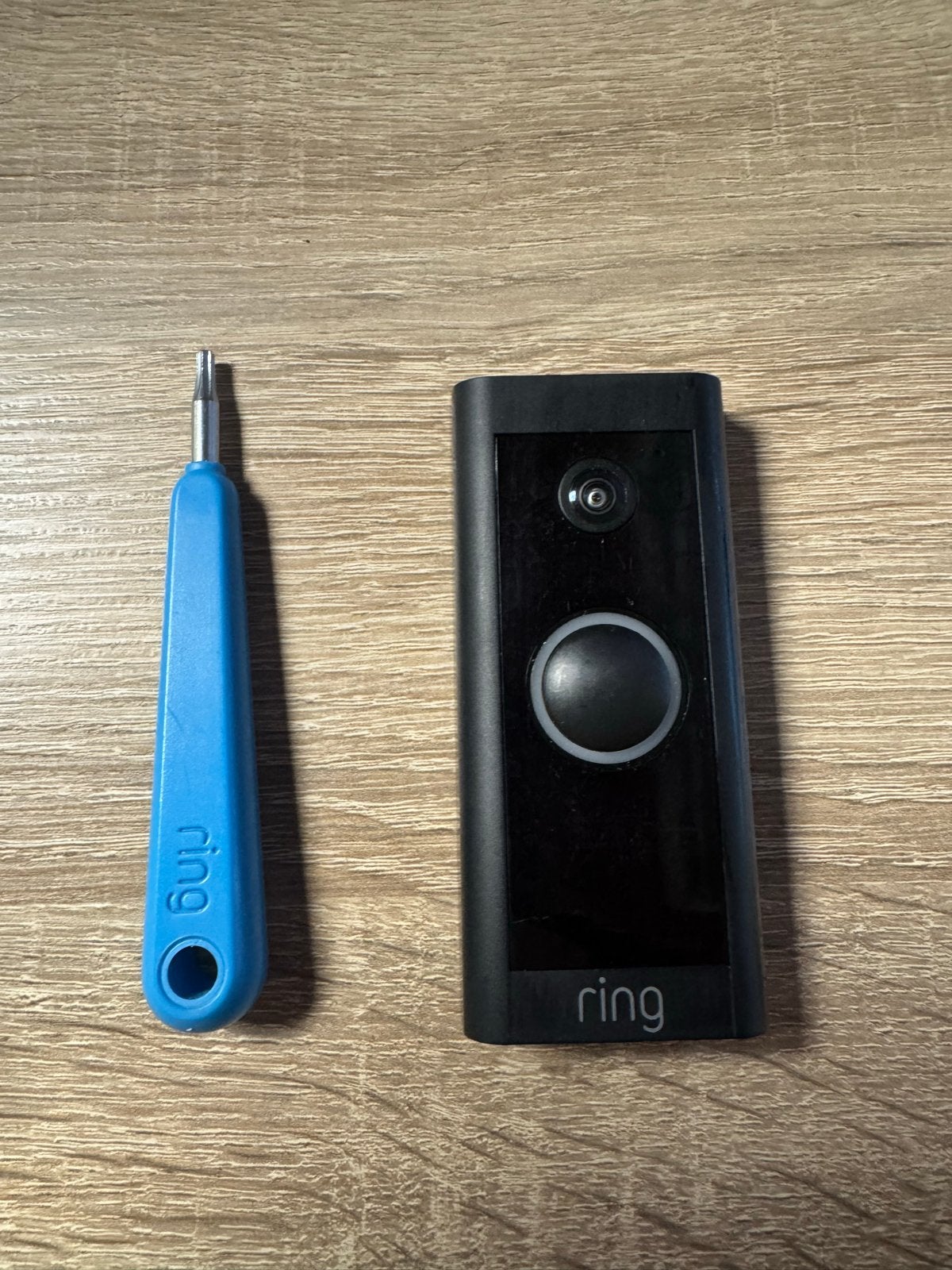 Ring Video Deurbel - Draadloos met Camera, Ophalen of Verzenden, Bewegingsdetectiesensor, Gebruikt, Draadloos