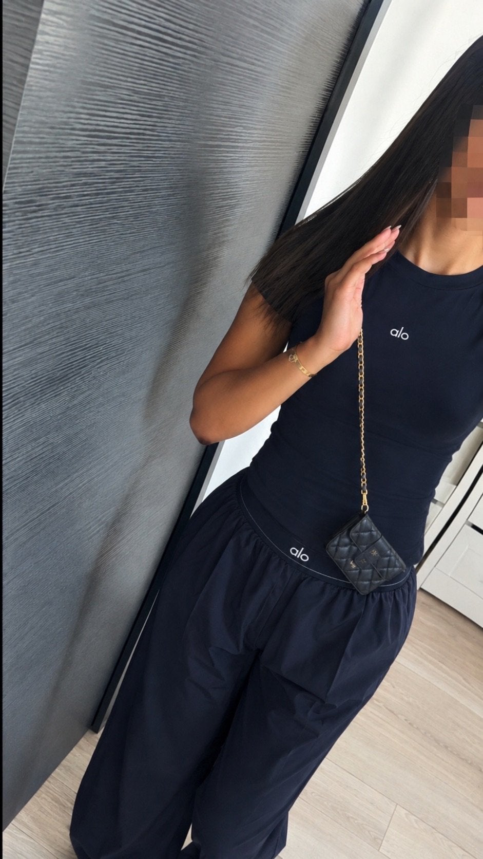 Alo navy set, Nieuw, Maat 36 (S), Lang, Verzenden