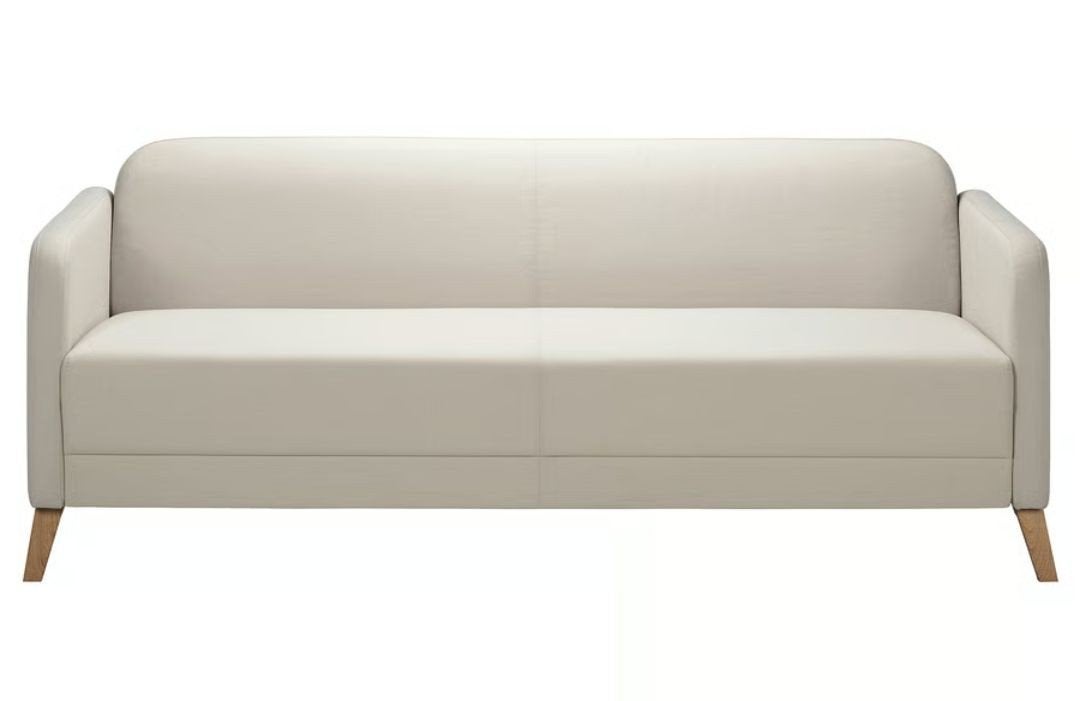 Ikea Linanas 3-zitsbank beige, Ophalen of Verzenden, Zo goed als nieuw, Overige materialen