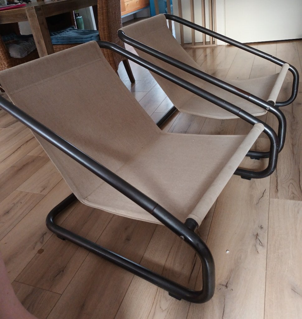 Retro Lounge stoelen Ikea, Ophalen, Gebruikt, Twee, Overige kleuren