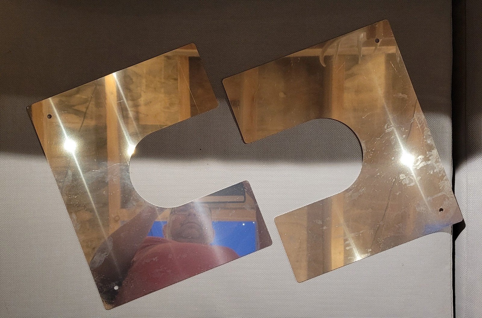 RVS centreerplaat 2-delig voor kachelpijp diameter 100 mm, Ophalen of Verzenden, Nieuw