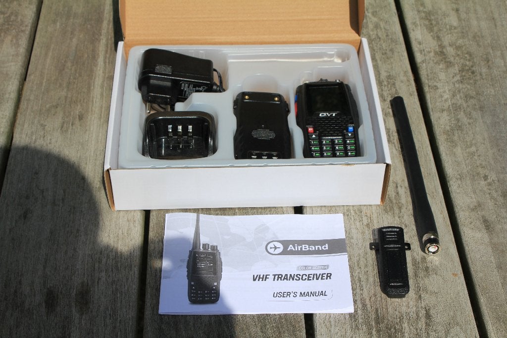 QYT KT-A16 Luchtbandradio Tx118.000-136.999MHz, Telecommunicatie, Zenders en Ontvangers, Ophalen of Verzenden, Zo goed als nieuw