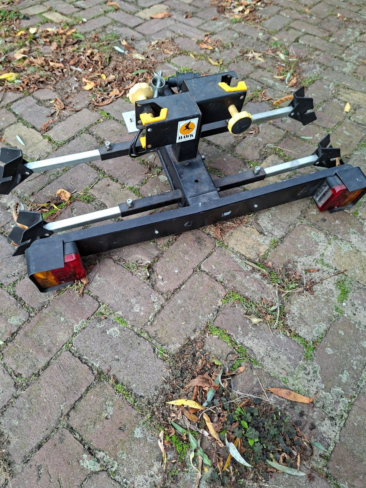 Hawk trekhaakdrager voor 2 fietsen, Ophalen, 2 fietsen, Gebruikt, Trekhaakdrager