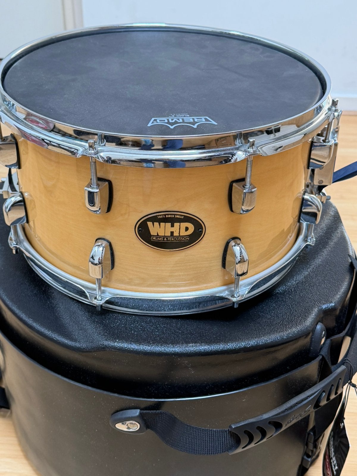 Snaredrum snaartrommel WHD Tama Sonor 13”, 14” tom case, Muziek en Instrumenten, Percussie, Zo goed als nieuw, Trommel, Ophalen of Verzenden