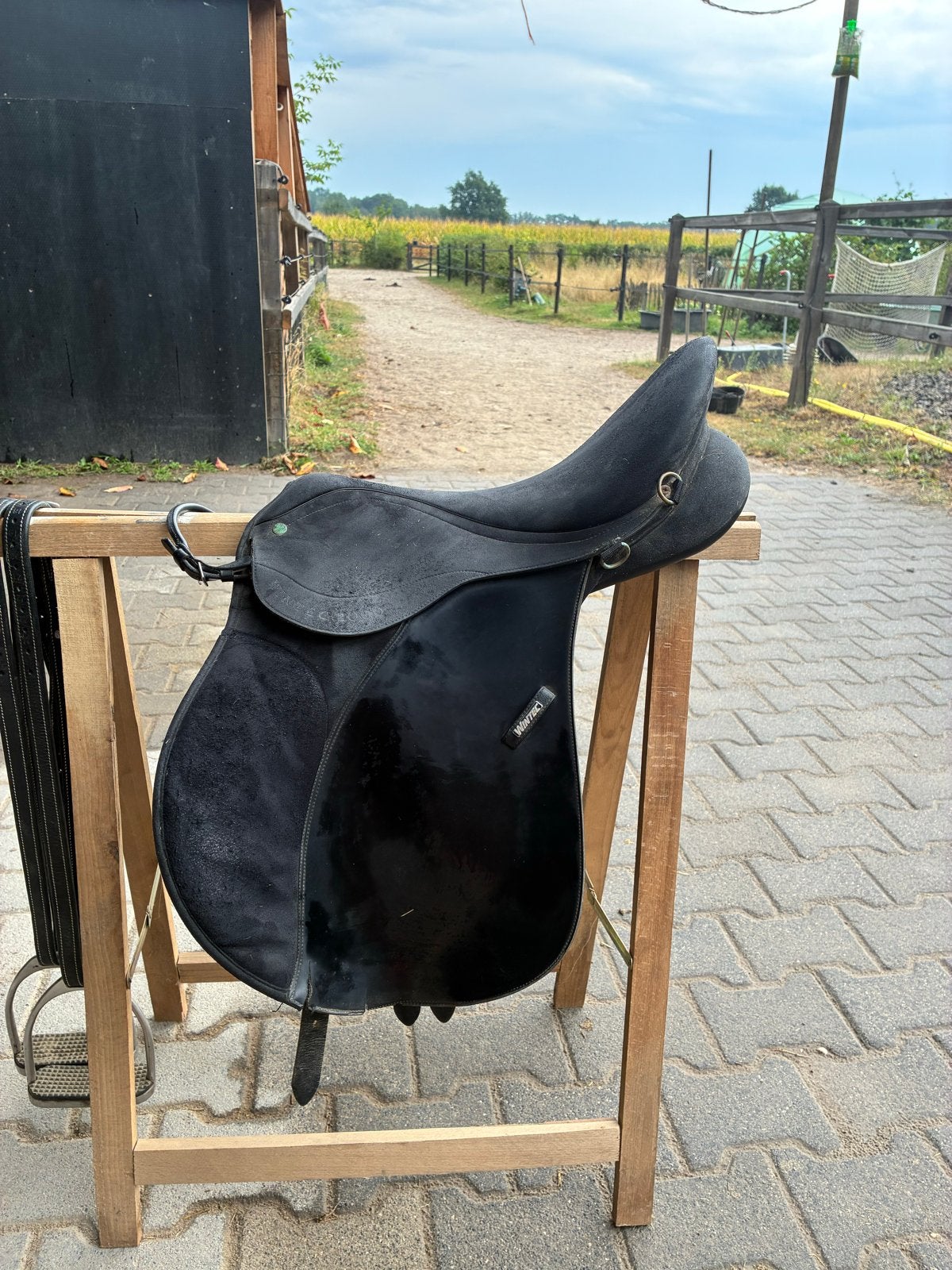 3 zadels incl toebehoren te koop, Ophalen, Gebruikt, Wintec, S (16 of 16.5 inch)