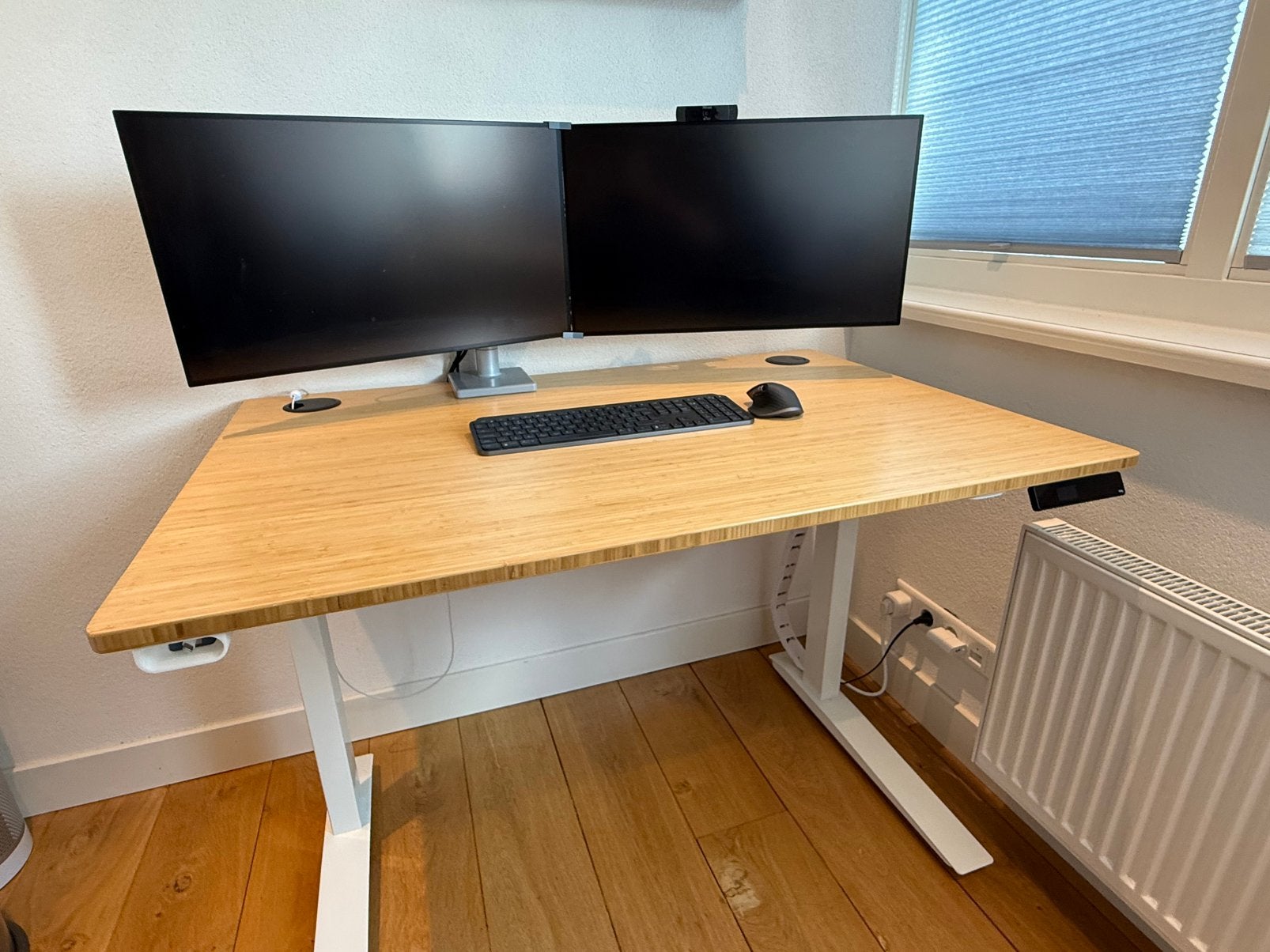 Herman Miller Fully Jarvis Zit/stabureau 120x80, Ophalen, Gebruikt