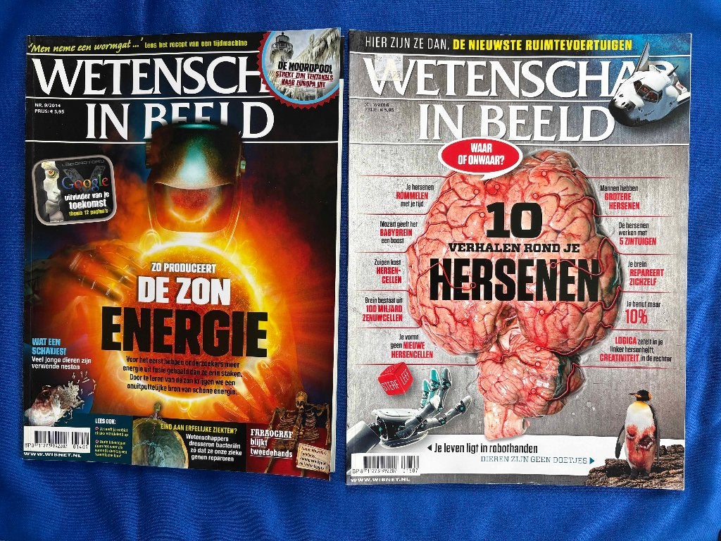 Wetenschap in Beeld - Losse nummers, Ophalen of Verzenden, Zo goed als nieuw, Wetenschap en Natuur
