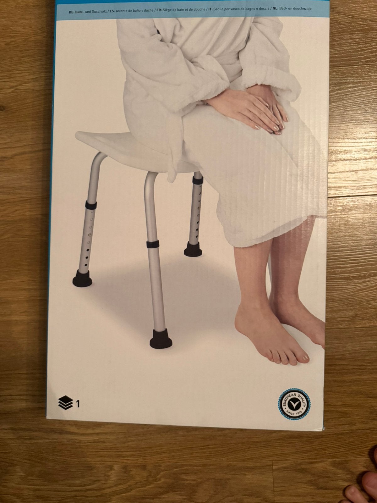 Etac Swift douchekruk Nieuw in doos Wit, Diversen, Ophalen, Zo goed als nieuw