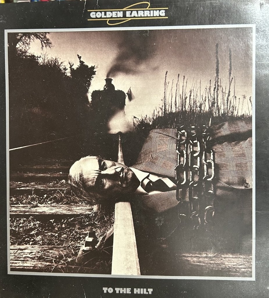 Golden earring: to the hilt (lp), Cd's en Dvd's, Vinyl | Rock, Ophalen of Verzenden, Gebruikt, 12 inch, Poprock