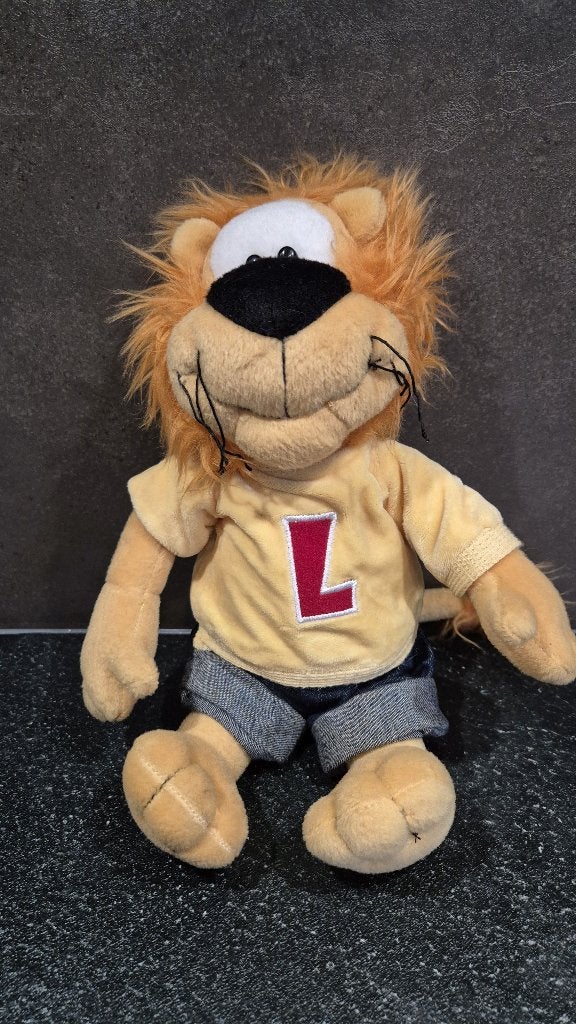Loeki de Leeuw knuffel Basis Geel, 32cm. 5A12, Tweedehands verkoop, Tweedehands verkoop, Gebruikt, Overige typen