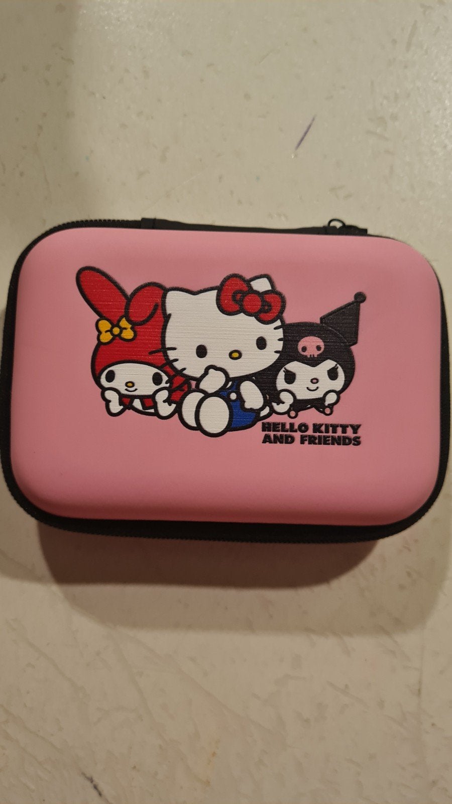 Hello Kitty & Friends Hardcase - Roze Opbergdoosje, Sieraden, Tassen en Uiterlijk, Ophalen of Verzenden, Zo goed als nieuw, Roze