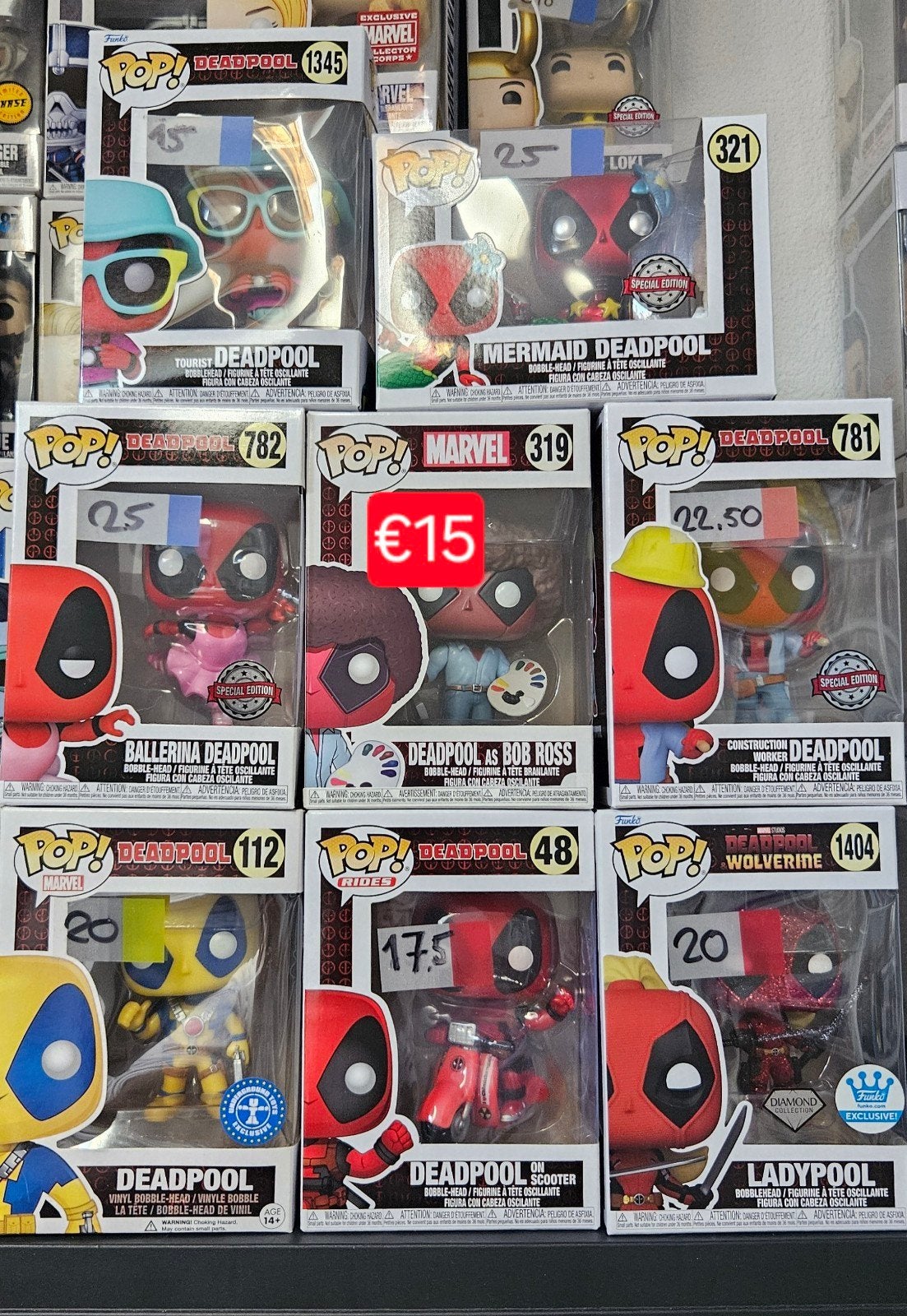Funko Pop Deadpool, Ophalen of Verzenden, Zo goed als nieuw