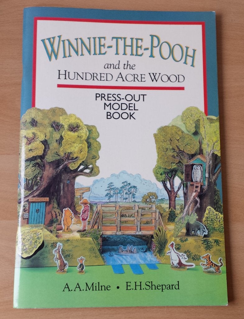Winnie de Poeh - Hundred Acre Wood Press-Out Boek - 1994, Ophalen of Verzenden, Nieuw, Fictie algemeen