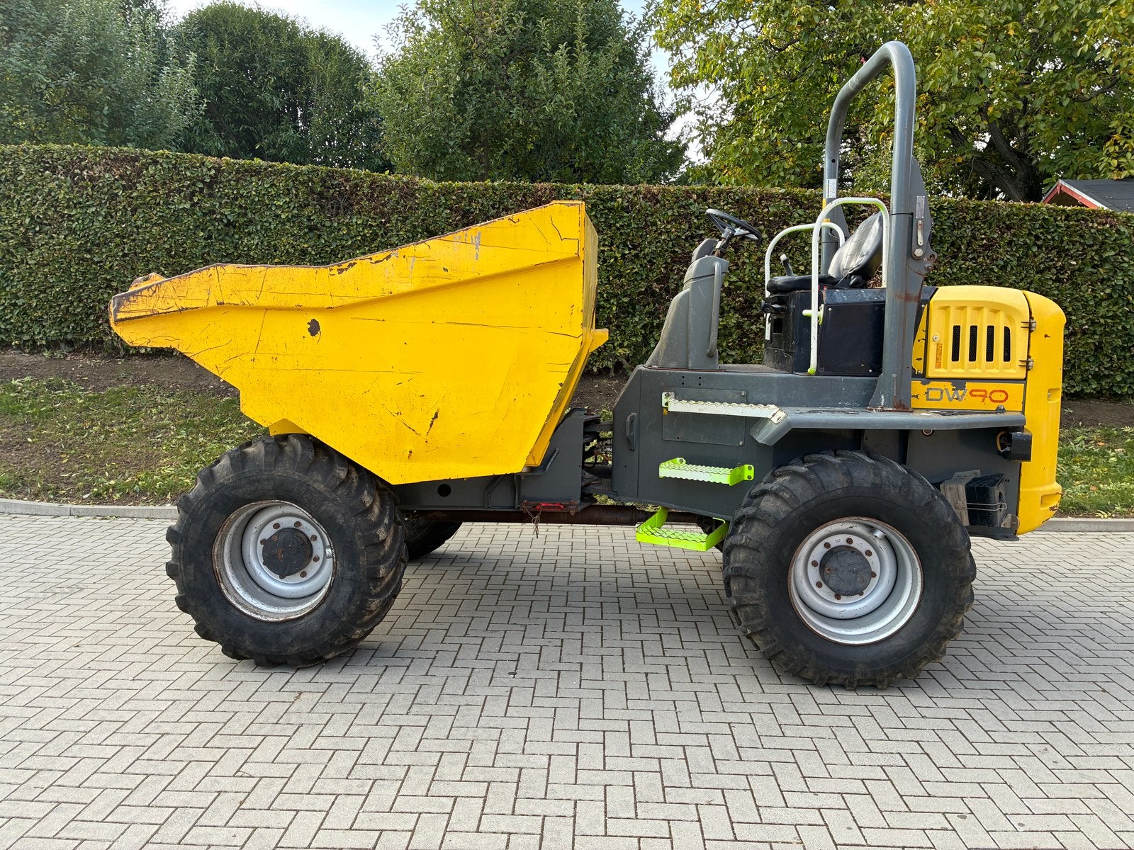 Wacker Neuson DW90 Dumper, Ophalen, Dumper